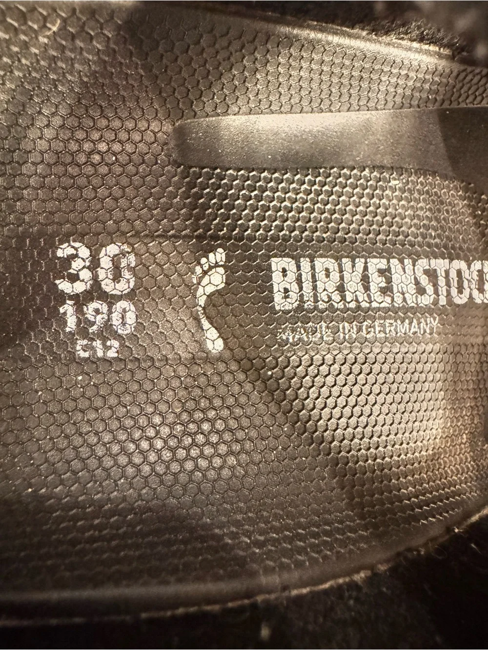 Birkenstock boy’s Blue Two-Strap Sandals
